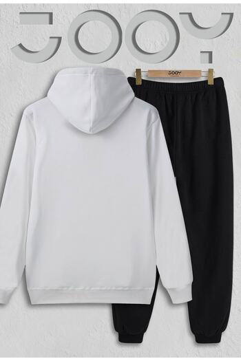 Jooy Company Bardak Design Bottom - Top Σετ φόρμας από βαμβακερή χτενισμένη κλωστή