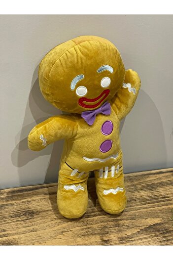 BENİMOLMALI Peluş Oyuncaklar, Shrek, Yeşil Dev, Kurabiye Peluş Oyuncağı 35 Cm