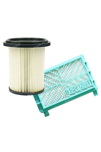 Parmis Set de întreținere pentru filtru Hepa compatibil Philips FC 8734 pentru aspirator