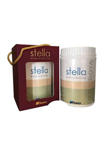 Bianca Stella Su Bazlı Saf Akrilik Boya 0.50 Lt