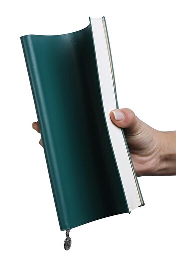 Victoria's Journals Smyth Flexy Classic Flexible Cover Vegan Leather Green 192 Sheets A5 80grLined Notebook