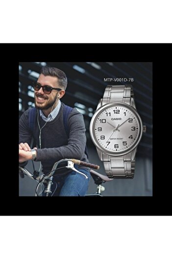 Casio Mtp-V001D-7Budff Men's Wristwatch