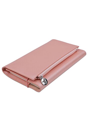 Victoria's Journals Zipco Clutch Soft Protective Elastic Zippered Pocket Striped Block Notepad 9.6x16.6 Cm Champ