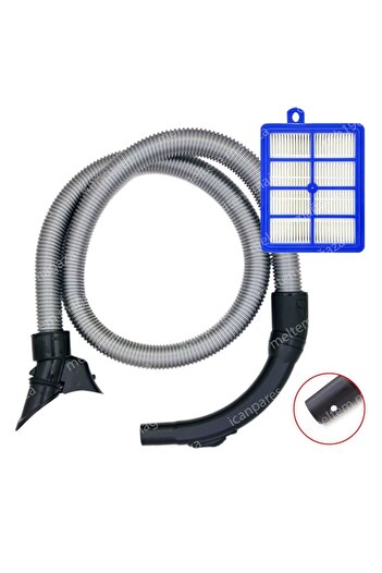 Parmis Furtun de aspirare și filtru Hepa compatibil Philips FC 9226 Marathon