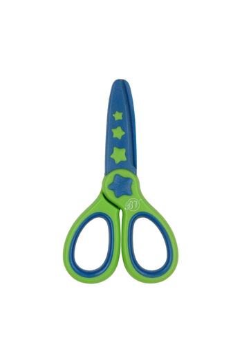 Bruno Visconti Children's Scissors "firstcut", 13.5 Cm Plastic Body And Handle