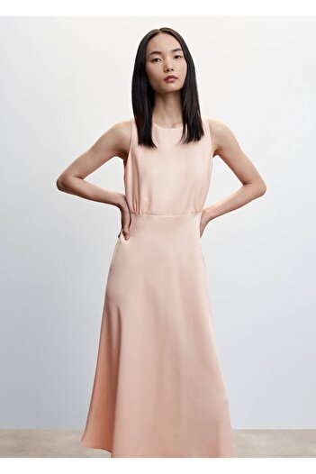 MANGO Woman Flowy Midi Φούστα