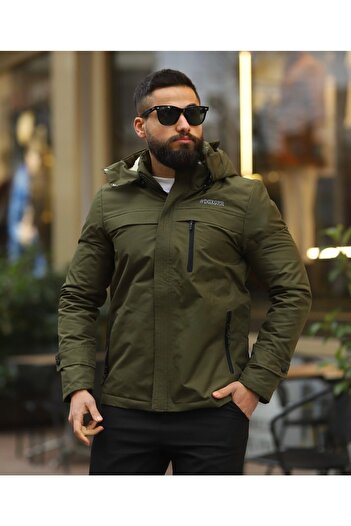 DOXGER Winter Mobile Hooded Men's Coat
