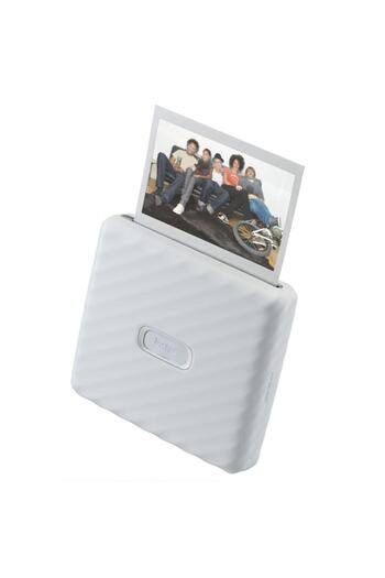 Fujifilm طابعة الهاتف الذكي Instax Wide Link باللون الأبيض
