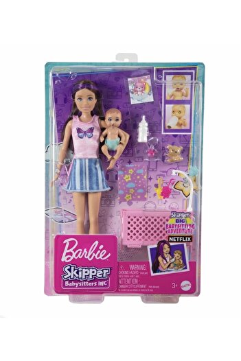 Barbie Skipper Bebek Bakıcısı Oyun Seti