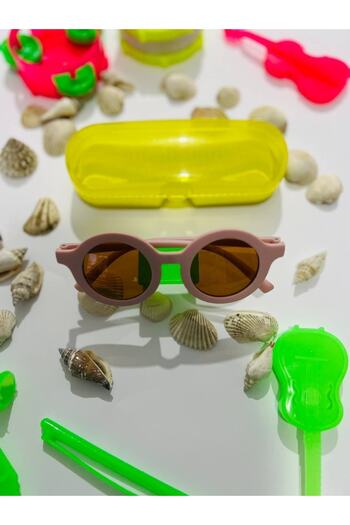 STAOOM UV Protection Children's Sunglasses and Glasses Box Rose Gold