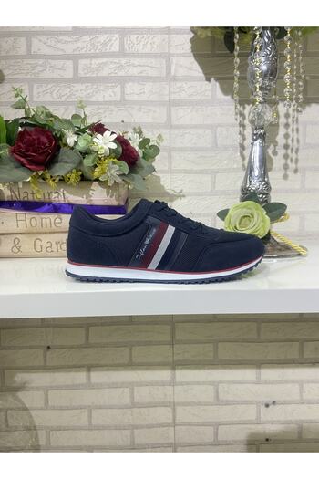 Tiglon Navy Blue Men's Casual Sneakers