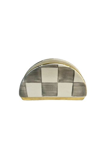 ARTER Home Damalı Gri Peçetelik