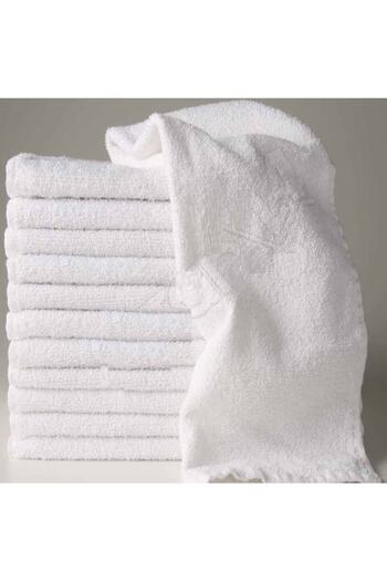 PRİVATE 24 Pieces Hotel Hand Face Towels 100% 1stQuality Cotton 230 Grams 50×90 Cm