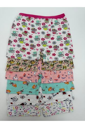 Tutku Girl's 6-Piece Boxer