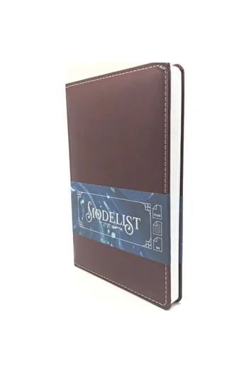 Gıpta Modelist Ip Dkş Leather Cover Notebook160 Yp Square 1604 Claret Red