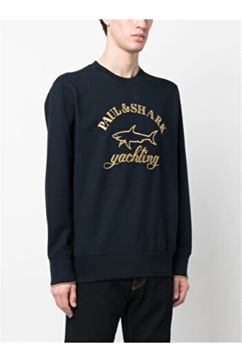 PAUL&SHARK Men's Knitted Sweatshirt C.wCotton