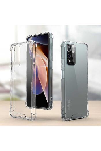 Nezih Case Xiaomi Redmi Note 11 Pro 5g Compatible Corner Protected Airbag Design 3D Silicone Case