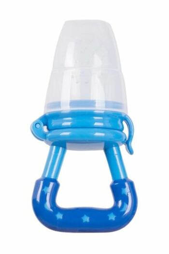 Sevi Bebe Silicone Fruit Pacifier - Teether - Blue
