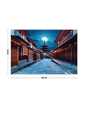 Vagonik Covor Pânză Perete Strada Orientul Îndepărtat 70x100 Cm