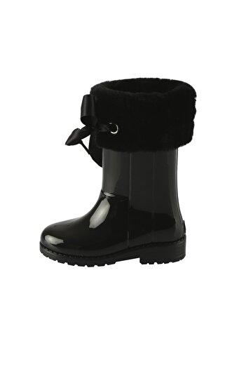 IGOR W10239 Campera Charol Soft παιδικές μαύρες μπότες βροχής