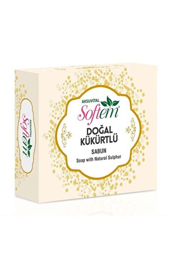 Softem صابون الكبريت الطبيعي للبشرة الخالية من حب الشباب 130 جرام