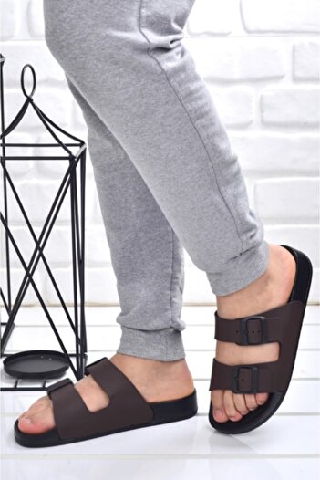 Ceyo Ανδρικές ορθοπεδικές παντόφλες Bermuda 2 Brown