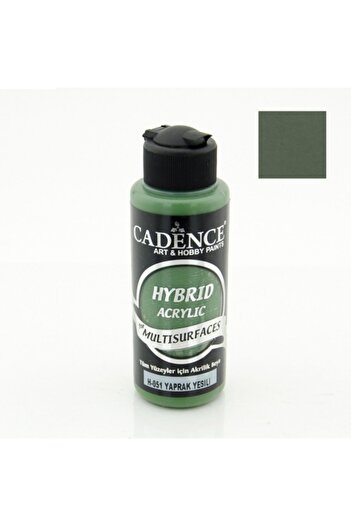 Cadence Boya Hybrıd Akrilik Multısurfaces H-051 Yaprak Yeşil 120ml