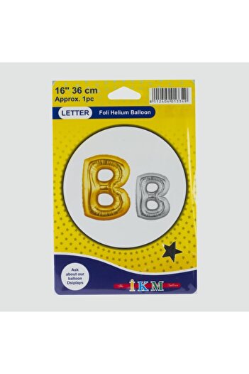 Peyless Silver Colored 16*36 Letter Foil Balloon