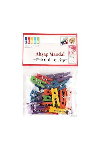 Südor Wooden Peg Colored Small 586578