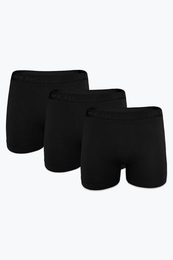 Dondeza Women's Boxers Black 3 Piece Pack 5005