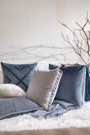 Yataş Husa de perna decorativa Serenity - Indigo