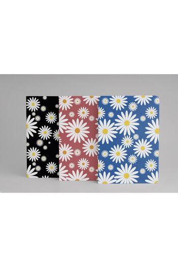 Siyer Yayınları Set de caiete cu tematică Daisy - A5 - Liniat - 13x21 cm - 64 pagini