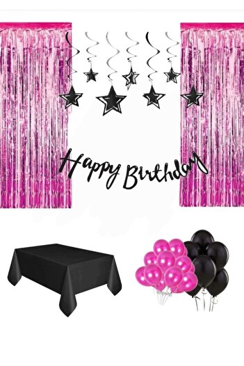 kullanatparti Blackpink Birthday Ornaments Set +blackpink Party Supplies