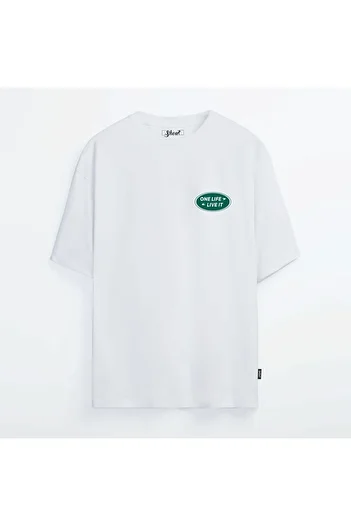 Shout Oversize One Life Live It Unisex T-shirt