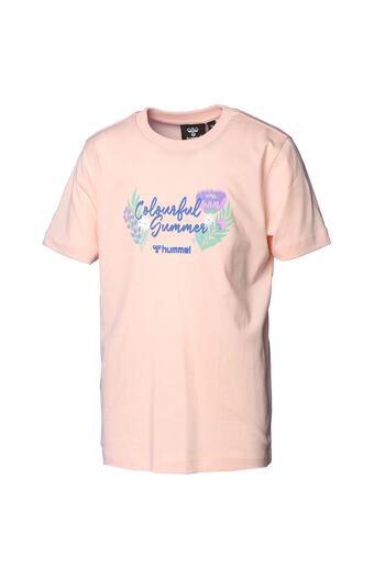 hummel Printed Orange Girl's T-shirt911632-3601 Hmlakemı T-shirt S/s