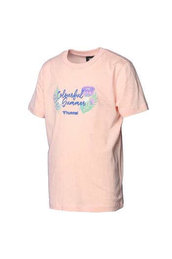 hummel Printed Orange Girl's T-shirt911632-3601 Hmlakemı T-shirt S/s