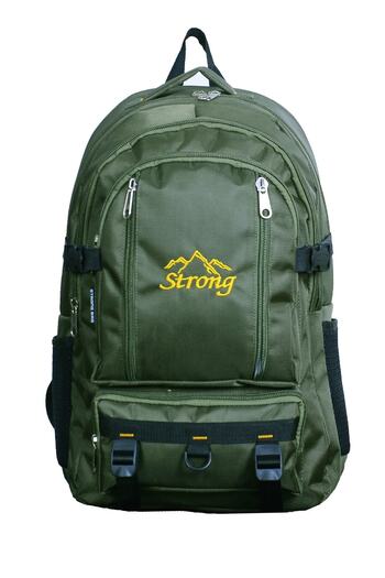 Strong Bag Σακίδιο πλάτης Χακί Μεγάλου Μεγέθους Camping Travel Mountaineer