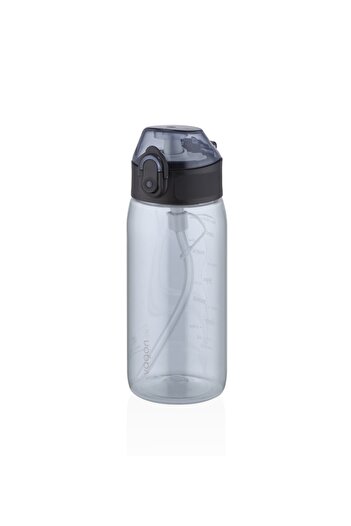 Vagonlife 450 ml Mini Size Transparent Body Tritan Water Bottle with Straw (cannot be bitten)