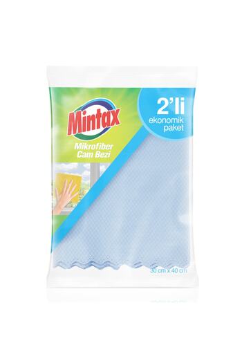 Mintax Microfiber Glass Cloth 2 Pack