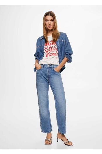 MANGO Woman T-Shirt των Rolling Stones