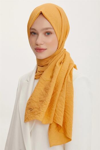 Armine Cotton Anti-Sweat Fabric Jazz (CAZ) Shawl Mustard