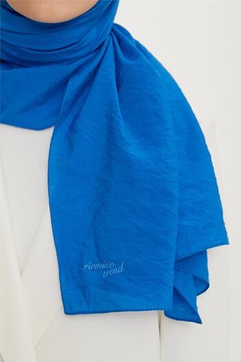 Armine Cotton Anti-Sweat Fabric Jazz (CAZ) Shawl Indigo Blue