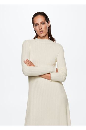 MANGO Woman Knitted Midi Dress