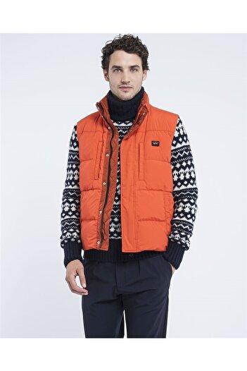 PAUL&SHARK Men's Down Vestcoat C.wDown