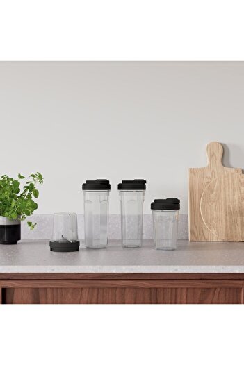 Electrolux E4CB1-6ST Create 4 Kahve ve Baharat Öğütebilen Smoothie Blender, 350 W, Paslanmaz Çelik Bıçaklı