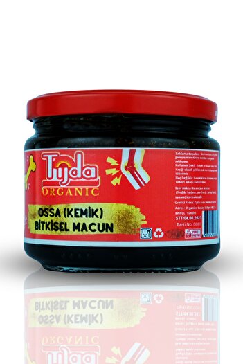 TİJDA OSSA Macun - Kemik Erimesi- Eklem Sıvısı Desteği -Halsizlik-Yorgunluk-Kemik Güçsüzlüğü-320 Gr