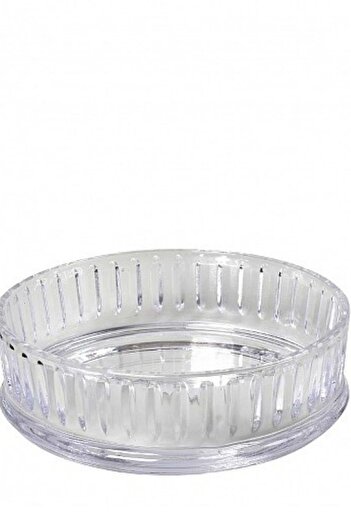Jenisa El Yapımı Cam Pupa Ayaklı Kurabiyelik Sunum Kasesi 19x11,5 Cm