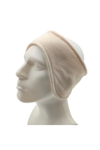 AXE SPORTSWEAR Unisex Ecru Winter Fleece Bandana Headband Hair Band