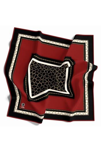 Vissona Violla Polyester Tivil Scarf 7482-17