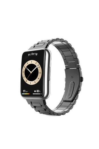 Nezih Case Huawei Watch Fit 2 Compatible Stainless Steel Band/strap with Metal Link